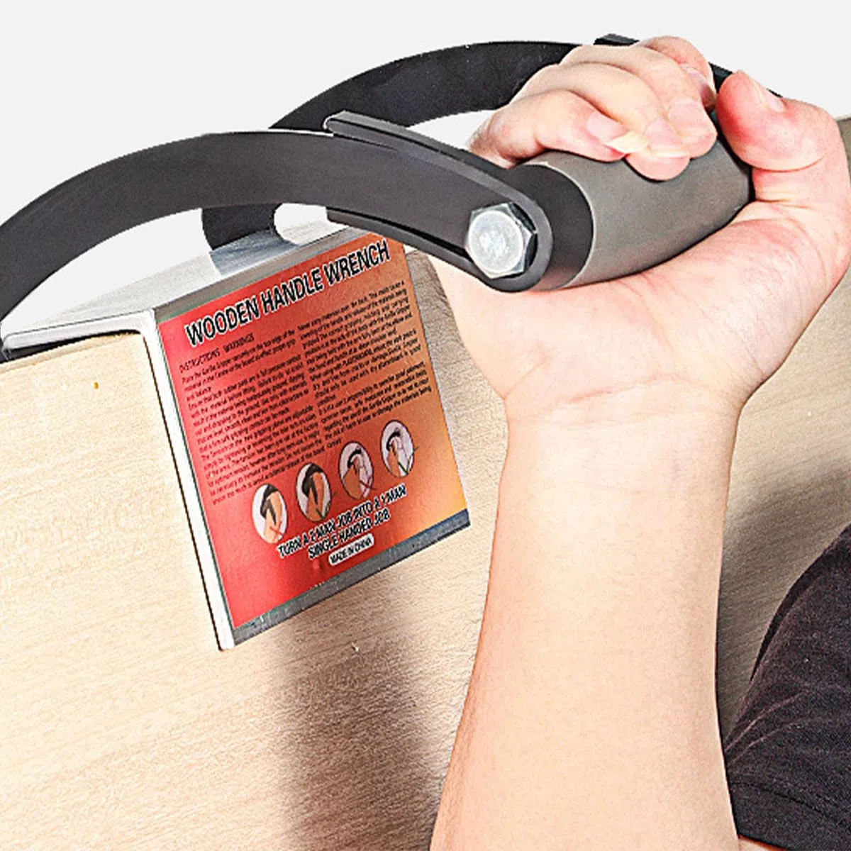 Sarini Pinza para Levantar Paneles, Herramienta para Levantar tableros de Madera, láminas de Madera contrachapada, Paneles de Yeso, tableros de Madera y Productos laminados, Pinza para Levantar