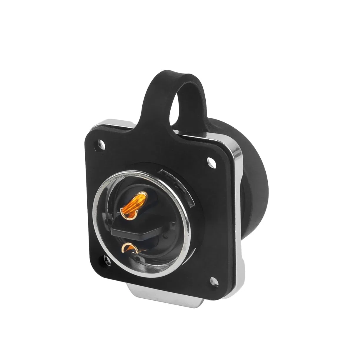 CNLINKO LP20 2-Pines Conector impermeable con montaje inverso, IP68 hembra y macho, Para aplicaciones automotrices y equipos exteriores (2 pines Metal)
