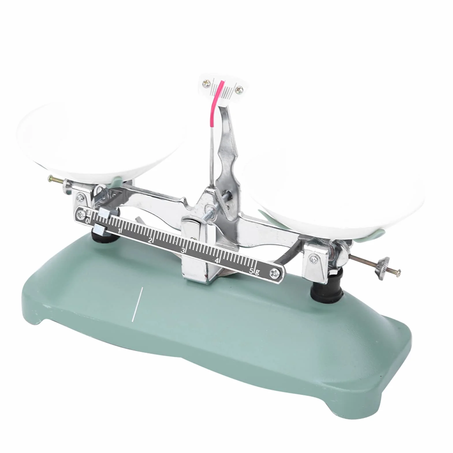 Juego de Báscula de Equilibrio de 500 G/100 G, Báscula de Bandeja Mecánica con Kit de Peso para Accesorio de Experimento Físico de Química (100 gramos)