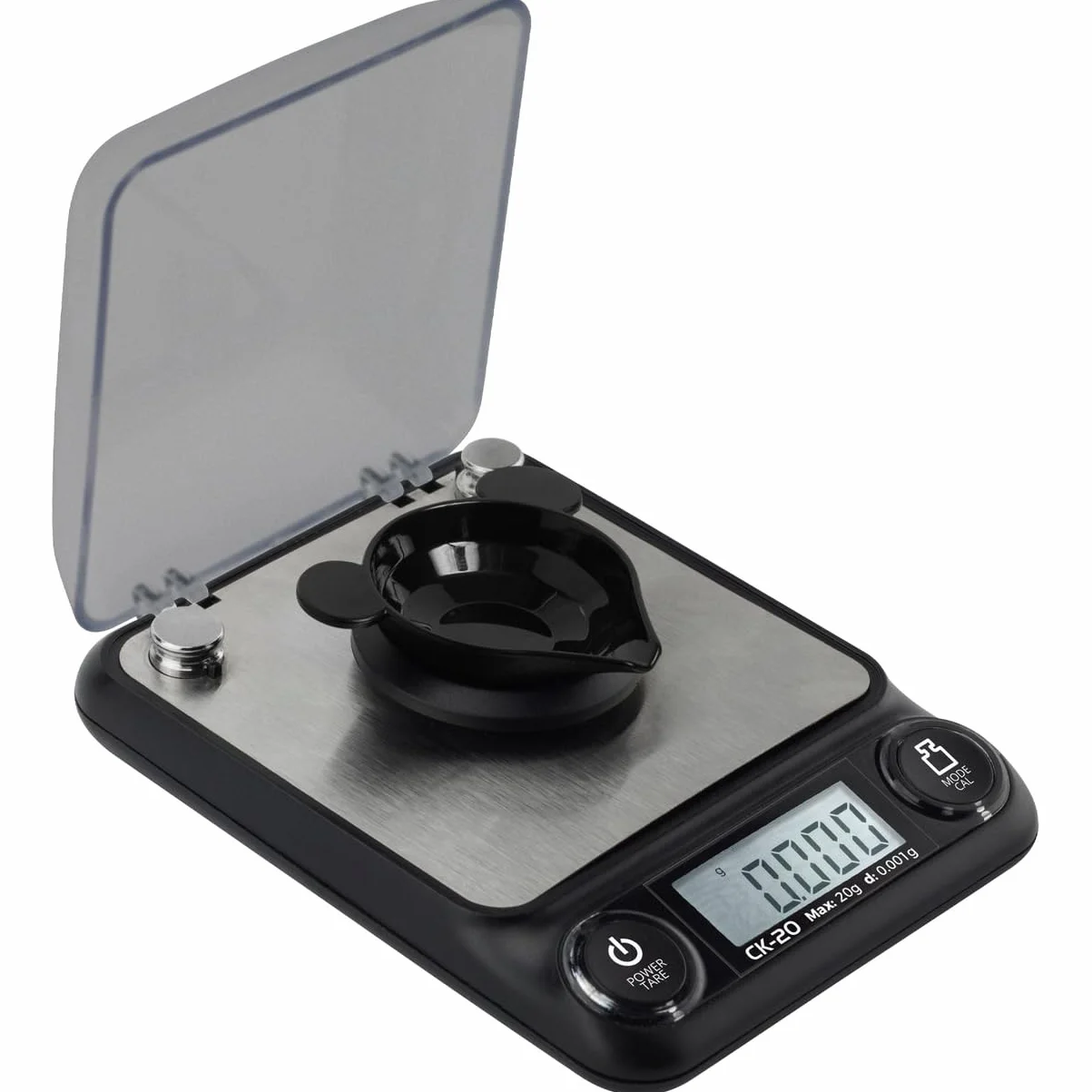 Mini escala digital de pesaje preciso (20 g, 0,001 g)