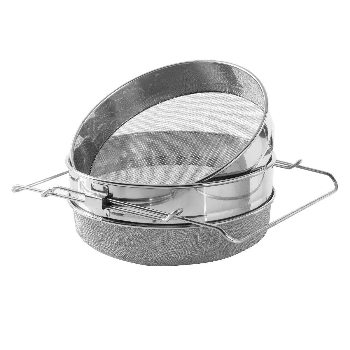 ZffXH Filtro de escombros de tamiz de abeja doble de acero inoxidable de miel