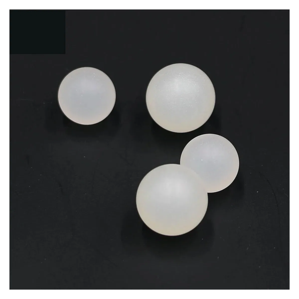 ZHGUIMING Bolas de plástico sólido PP (polipropileno) 25 mm 25,4 mm 30 mm 35 mm 38 mm Bola de rodamiento de precisión(5pcs,35mm)
