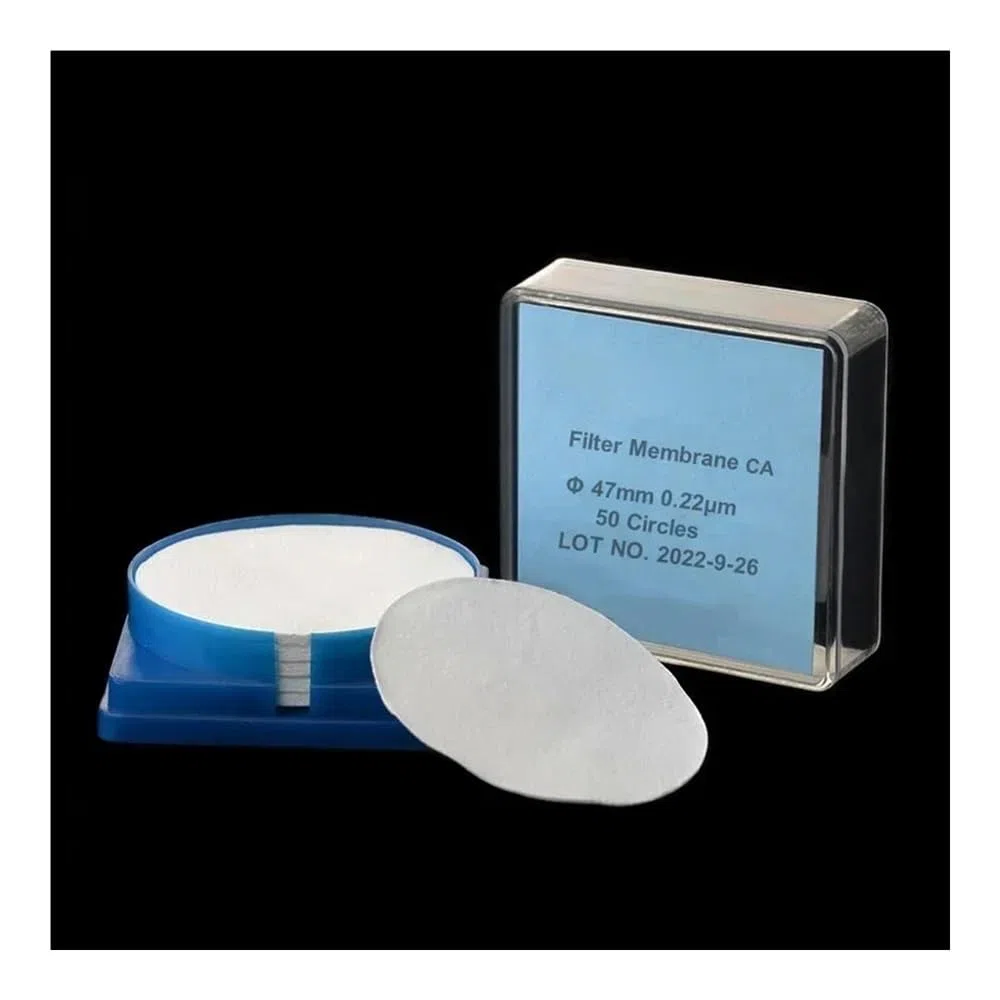 Cristalería de Laboratorio Filtro de membrana microporoso Diámetro 25 mm 47 mm 50 mm 60 mm 150 mm Membrana Membranas de microfiltro(47mm 0.22um 50 Pcs)