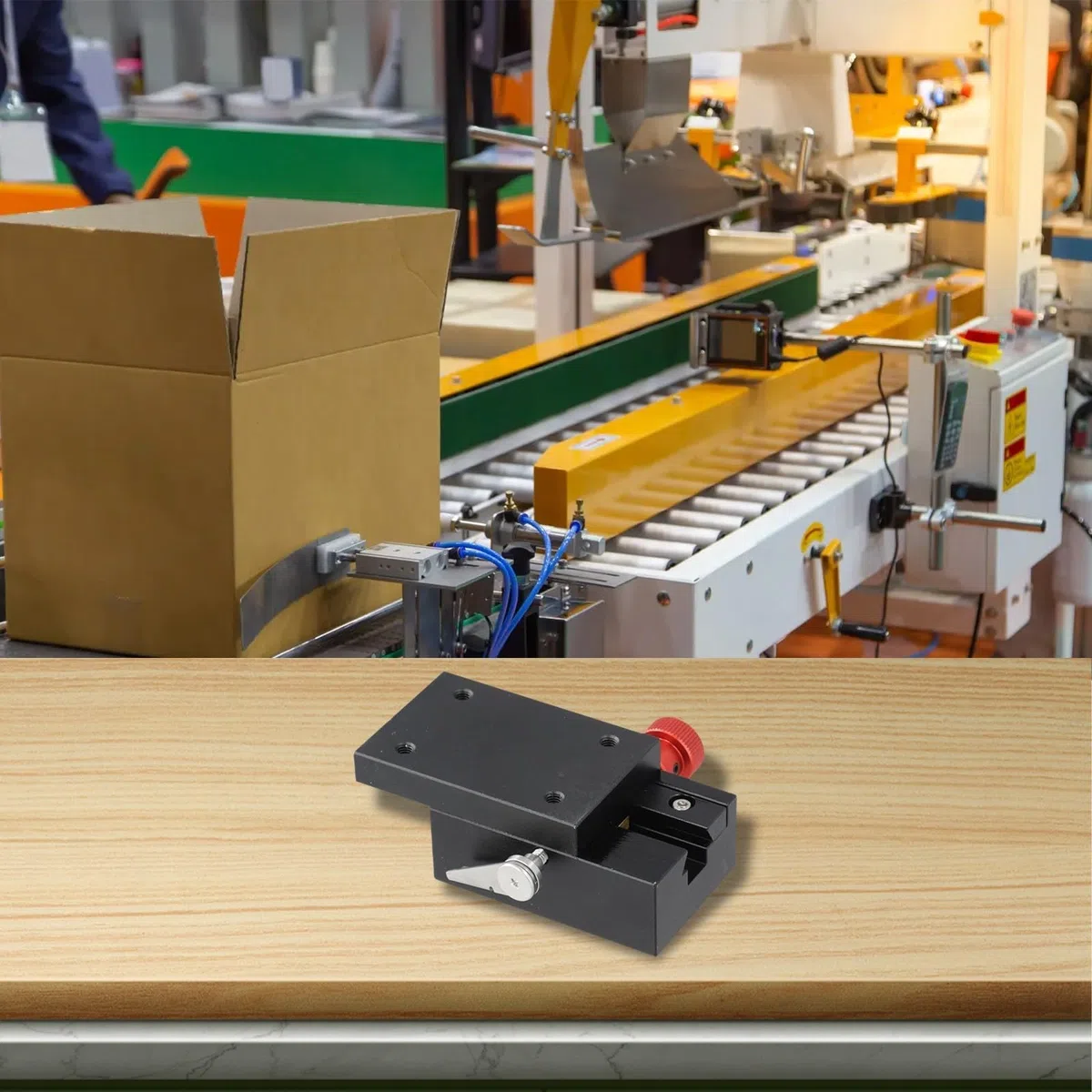 Etapa deslizante manual de cola de milano del eje X de 40 mm, plataforma de traducción lineal de precisión con ajuste fino de piñón de rack, aleación de aluminio CNC para fibra óptica y accesorio de