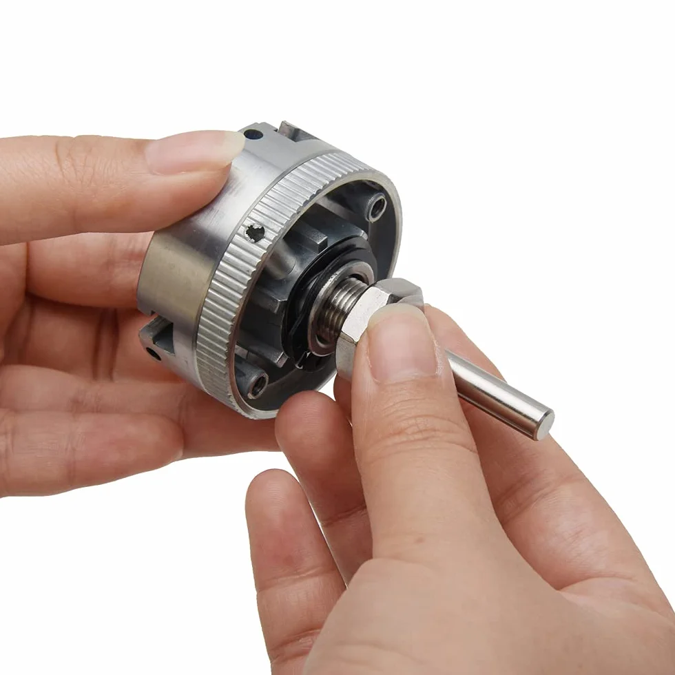 Mandril de Tres Mandíbulas,Autocentrado Torno Chuck,Micro Torno Chuck,Mandril de 3 Mordazas,M12*1 Portabrocas de Mano,Herramienta Eléctrica para Mini Mandriles de Torno