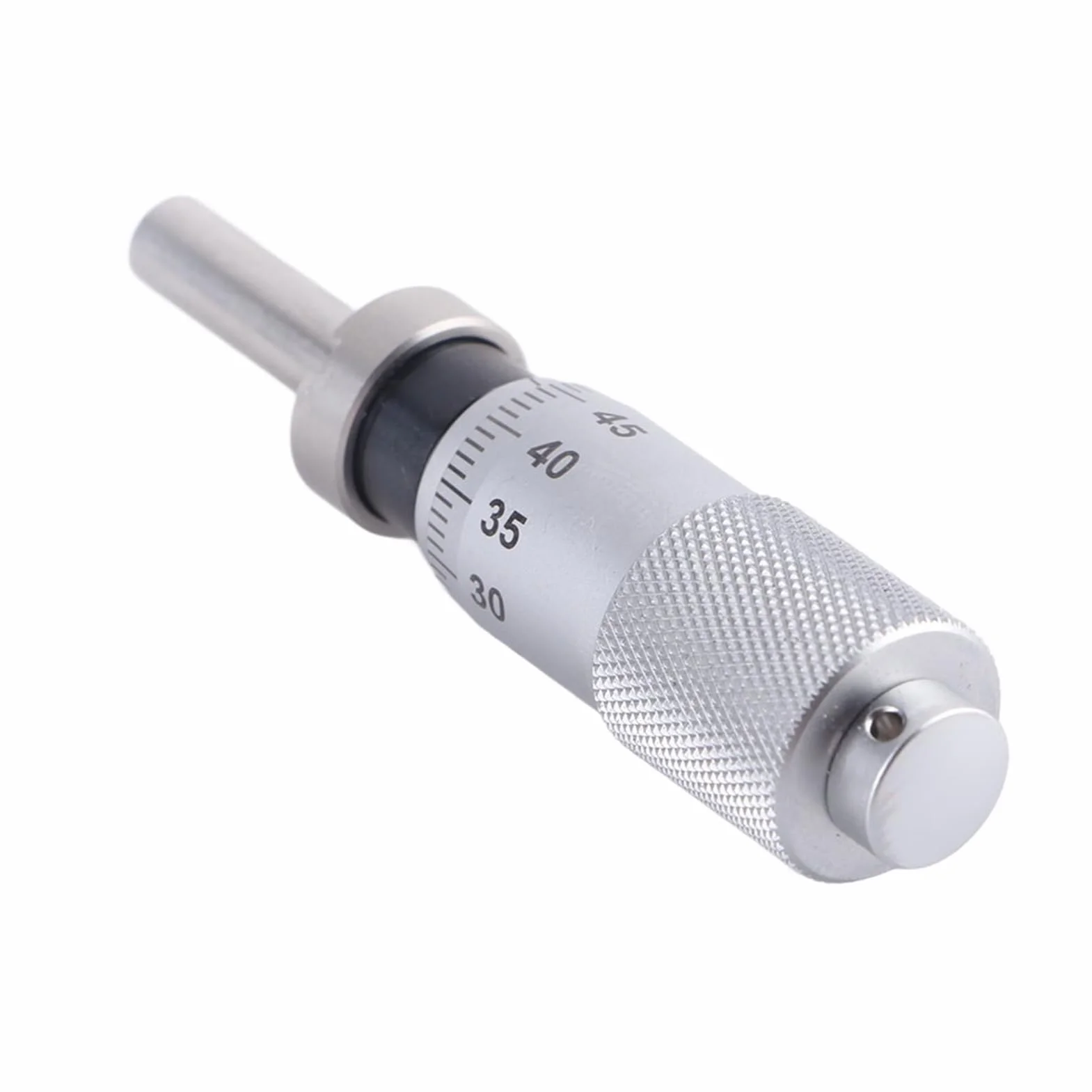 Cabezal de Micrómetro de 0-13 mm Herramienta de Medición de Diámetro Interno de Micrómetro de Metal para Afinar Varios Instrumentos de Precisión(Ball Head with Nut)