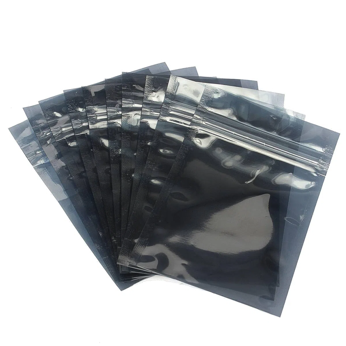 100 Bolsas Antiestáticas ESD, 150 x 200mm Bolsas Resellables con Cierre de Cremallera para SSD HDD y Dispositivos Electrónicos