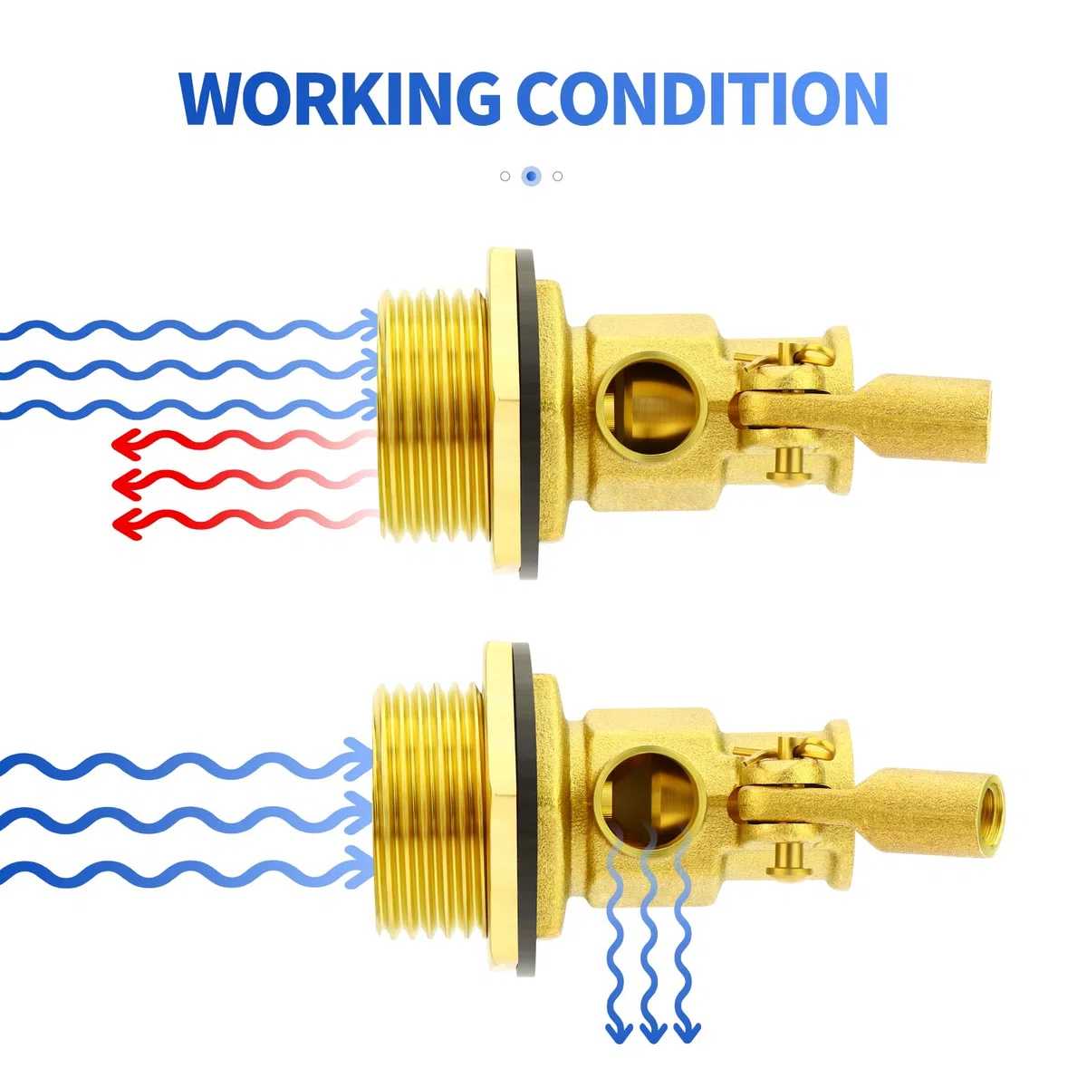 1 Pieza 304 Acero Inoxidable Válvula de Flotador con Accesorio, 1-1/4" BSP Interruptor Automático de Control de Nivel de Agua para Tanques y Piscinas
