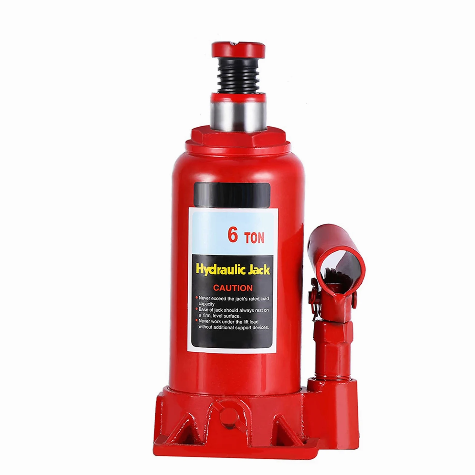 Gegong 6 toneladas Hidráulica Jack Auto Lift Bottle Reparación de automóviles Van Caravan Lift Vehículo Herramienta de Servicio Pesado Servicio Pesado