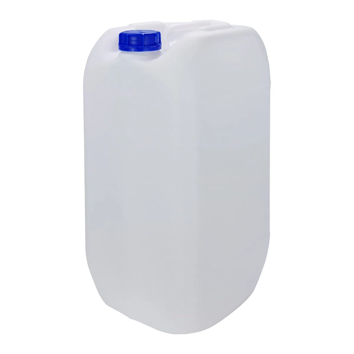 Bidón Garrafa Plástico 30 litros apilable. Apta para uso alimentario como depósito contenedor de agua potable. Homologación para transporte ADR.