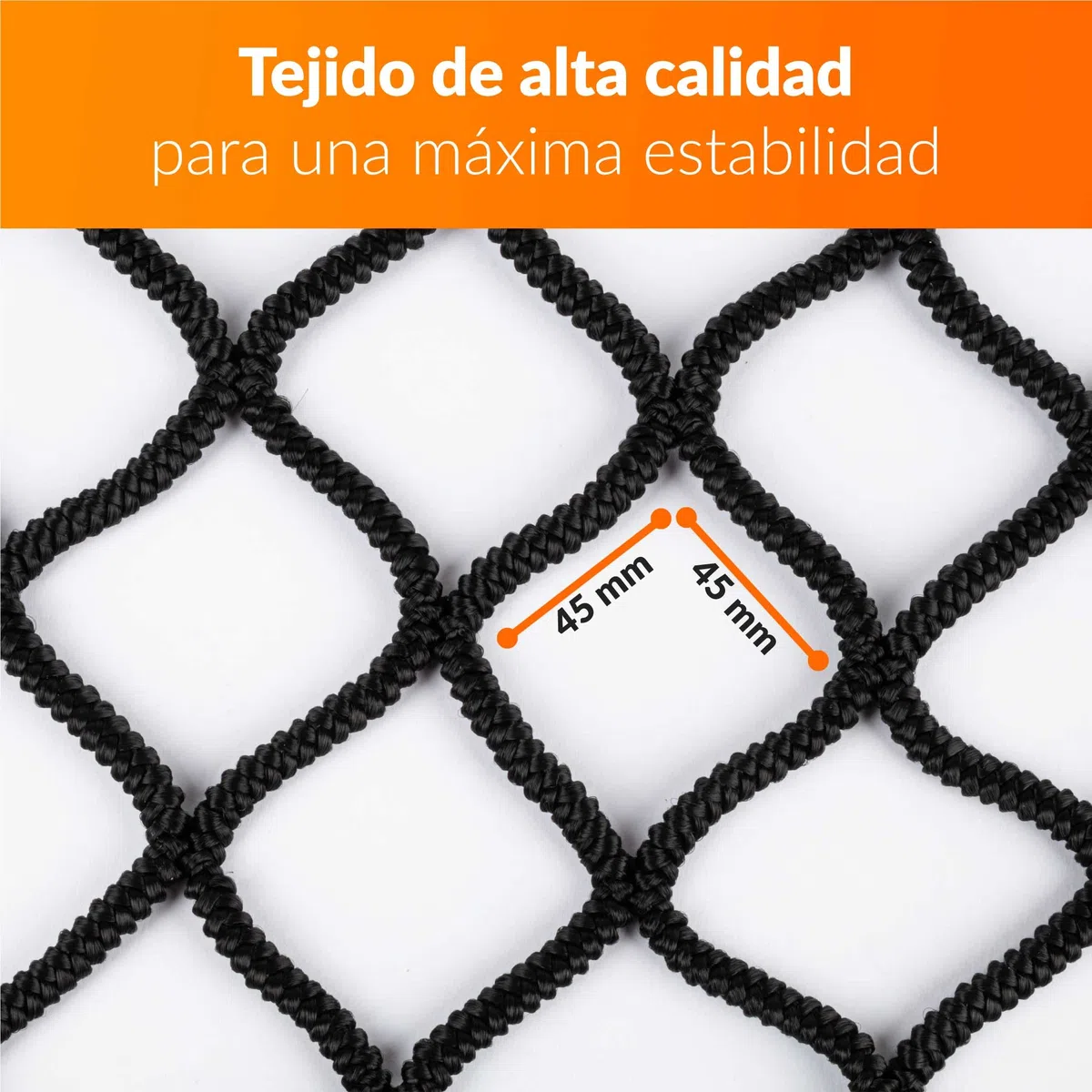 Upgrade4cars Red elástica para Carga Remolque 1-2 x 2-3 Metro | Red de Remolque para tapar la Carga en Goma | Accesorios para Remolques Universal