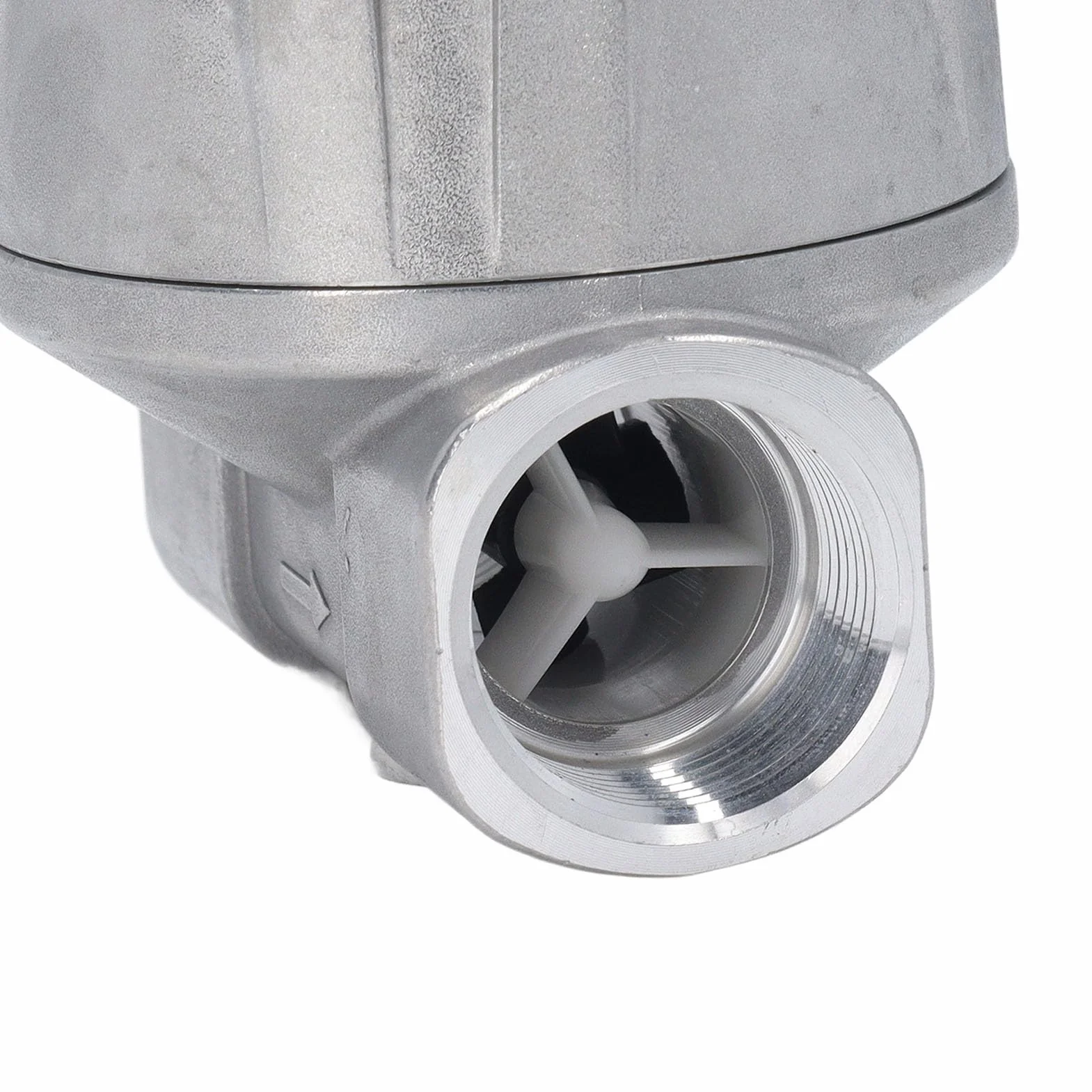 Medidor de Flujo de Turbina de Acero Inoxidable de 1 Pulgada, Medidor de Flujo Digital Electrónico, Agua Líquida de Acero Inoxidable, Gasolina, Aceite de Queroseno
