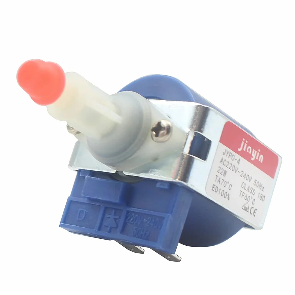 JYPC-4 AC 220V - 240V 22W Original émbolo Tipo 220cc/min Bomba de succión de agua Bomba electromagnética de solenoide líquido