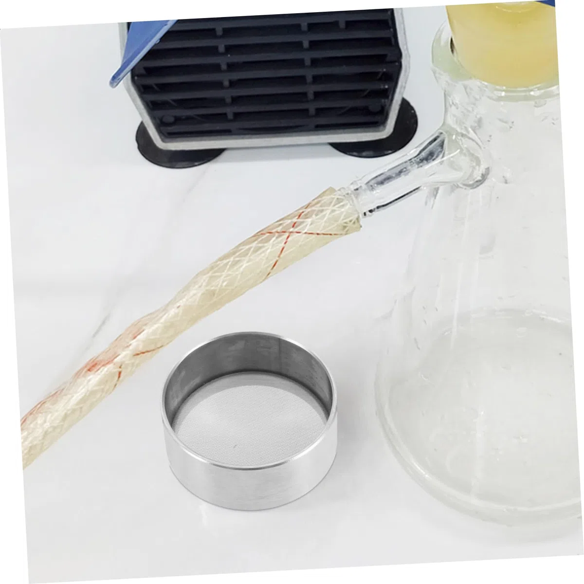 2 Piezas de Malla Fina Inoxidable para Filtración Precisa Laboratorio para Células y Herramienta de Filtrado Duradera y de Limpiar