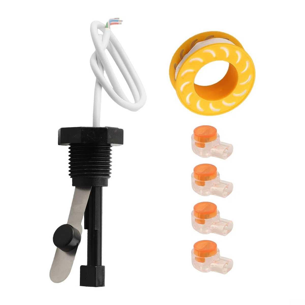 Interruptor de flujo para sistemas de clorador salino Intellichlor, pieza de repuesto 520736, para modelos IC-15/IC-20/IC-40/IC-60, detección de flujo de agua y temperatura, instalación con cable y