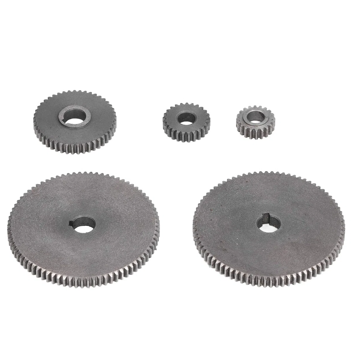 Engranaje de Torno, 5 Piezas de Engranajes de Micro Torno T80 T45 T25 T20 Kit de Repuesto para Micro Tornos y Máquinas Cortadoras de Metal, Engranajes, Engranajes de Torno