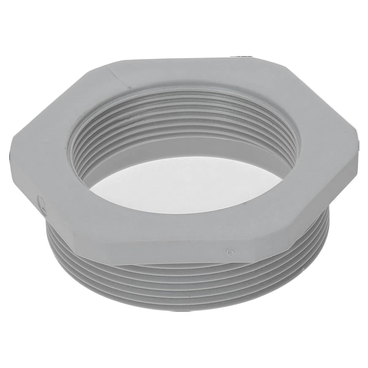 Kalitec G6504000 - Reducción M50/M40 (3 unidades, plástico, color gris claro, rosca hembra hexagonal, rosca interior M40, rosca exterior M50, IP68)