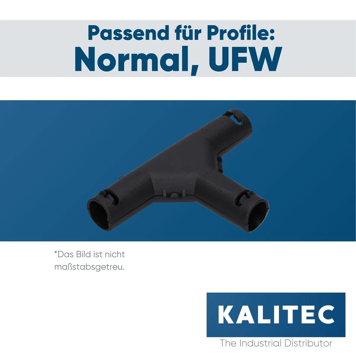 Kalitec 9806076 - Distribuidor en T (10 unidades, forma A NW 17-17-17, 3 vías, pieza en T, conector para tubo ondulado, conector para tubo ondulado, distribuidor de cables, ramificación de cables,