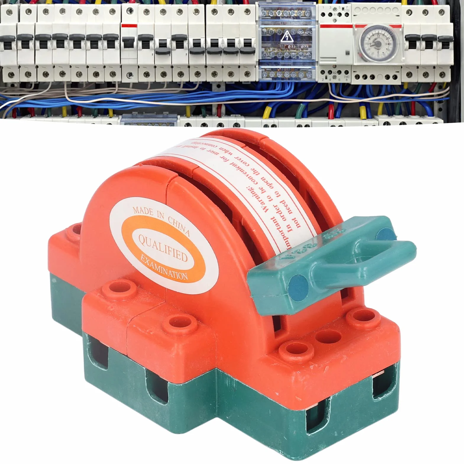 Fafeicy Interruptor de Cuchilla, Conexión de Doble Tiro de 2,32 A, Disyuntores a Prueba de Fallas, Industrial y Doméstico