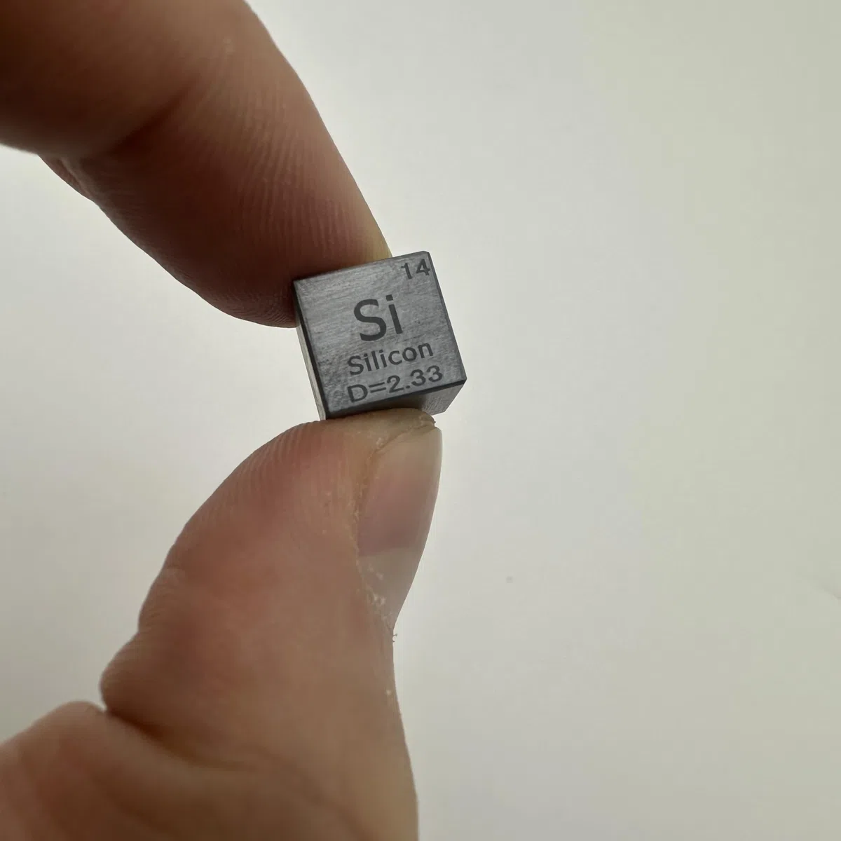 Cubo de densidad de metal de 10 mm con caja de acrílico, herramienta de enseñanza de pureza del 99,95%, regalo para estudiantes, profesores, amantes de la química, colección de aficiones, experimento