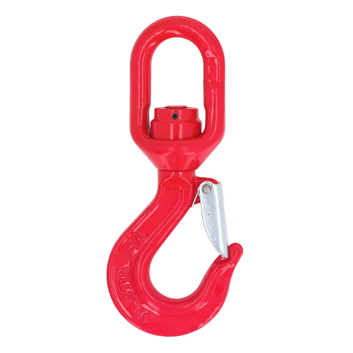 Gancho Giratorio de Elevación 2 Toneladas para Construcción, Acero de Aleación Resistente, Rotación 360°, Alta Resistencia, Durabilidad, Ideal para Grúas y Equipos Pesados