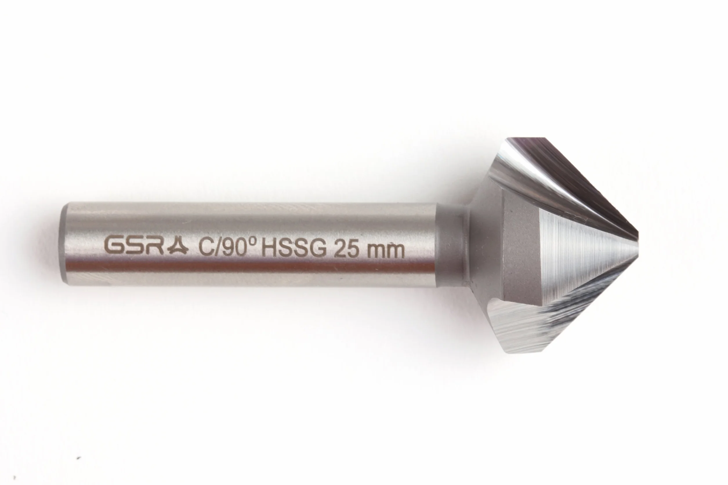 PROFI Avellanador cónico,desbarbador 25,0 mm 90° Grad, HSS-G Acero de alta velocidad, DIN335, CBN revestimiento de diamante