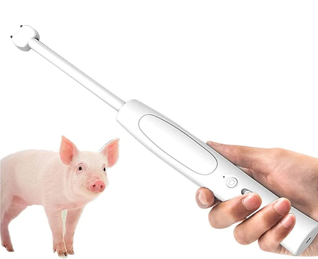 Palo De Prod para Ganado, Palo De Seguridad Eléctrico Recargable con Iluminación LED, Controlador De Cerdo para Vaca,Cerdo,Ganado, Cabras Y Perro Grande