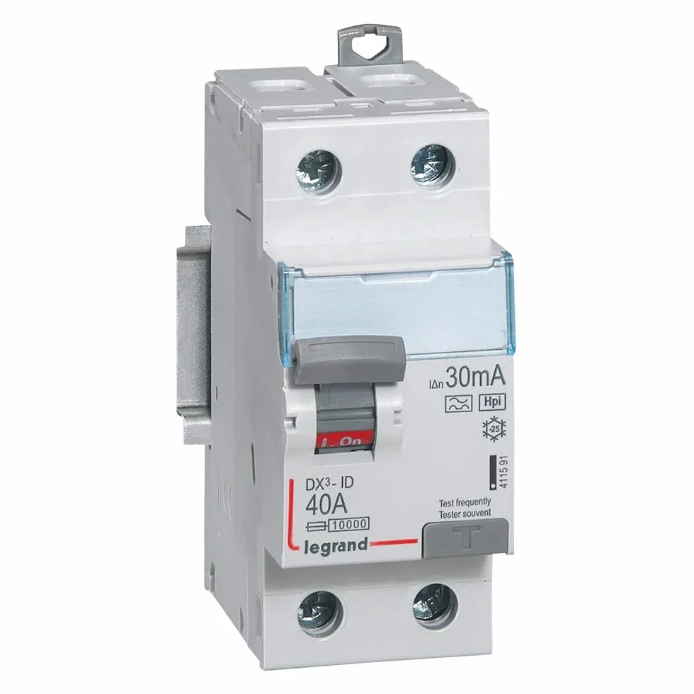 Diferencial Legrand 2P 40A 30mA HPI DX3411591