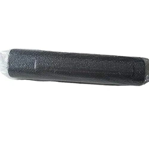 3K Plain 200g 50X200cm Tejido de tela de tela de fibra de carbono negro - Paquete de tubo