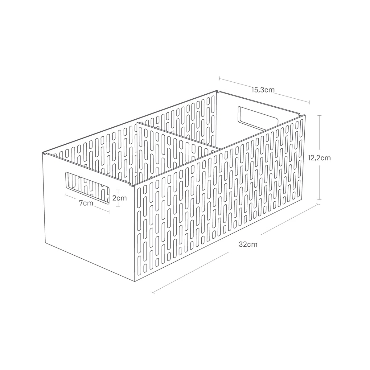 Yamazaki 5021 TOWER Vegetable Basket, black, ABS Resin, 15.3 x 32 x 12.2 cm