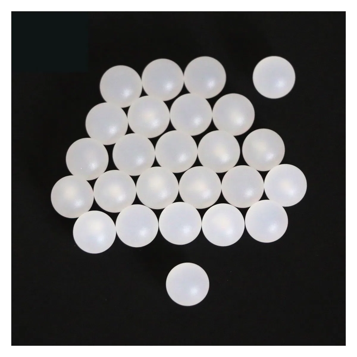 ZHGUIMING Bolas de plástico sólido PP (polipropileno) 25 mm 25,4 mm 30 mm 35 mm 38 mm Bola de rodamiento de precisión(5pcs,35mm)