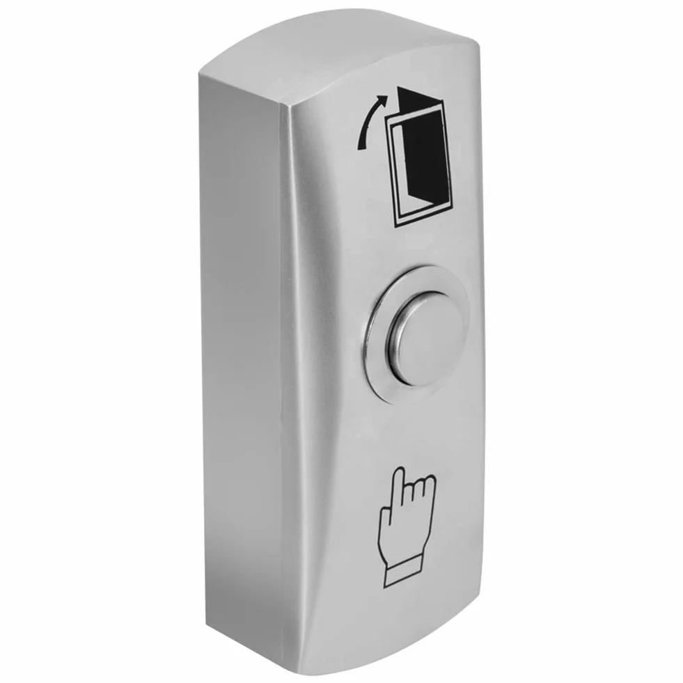 Sistema de control de acceso, botón de salida Botón de puerta Botón de liberación Interruptor de botón de salida de puerta