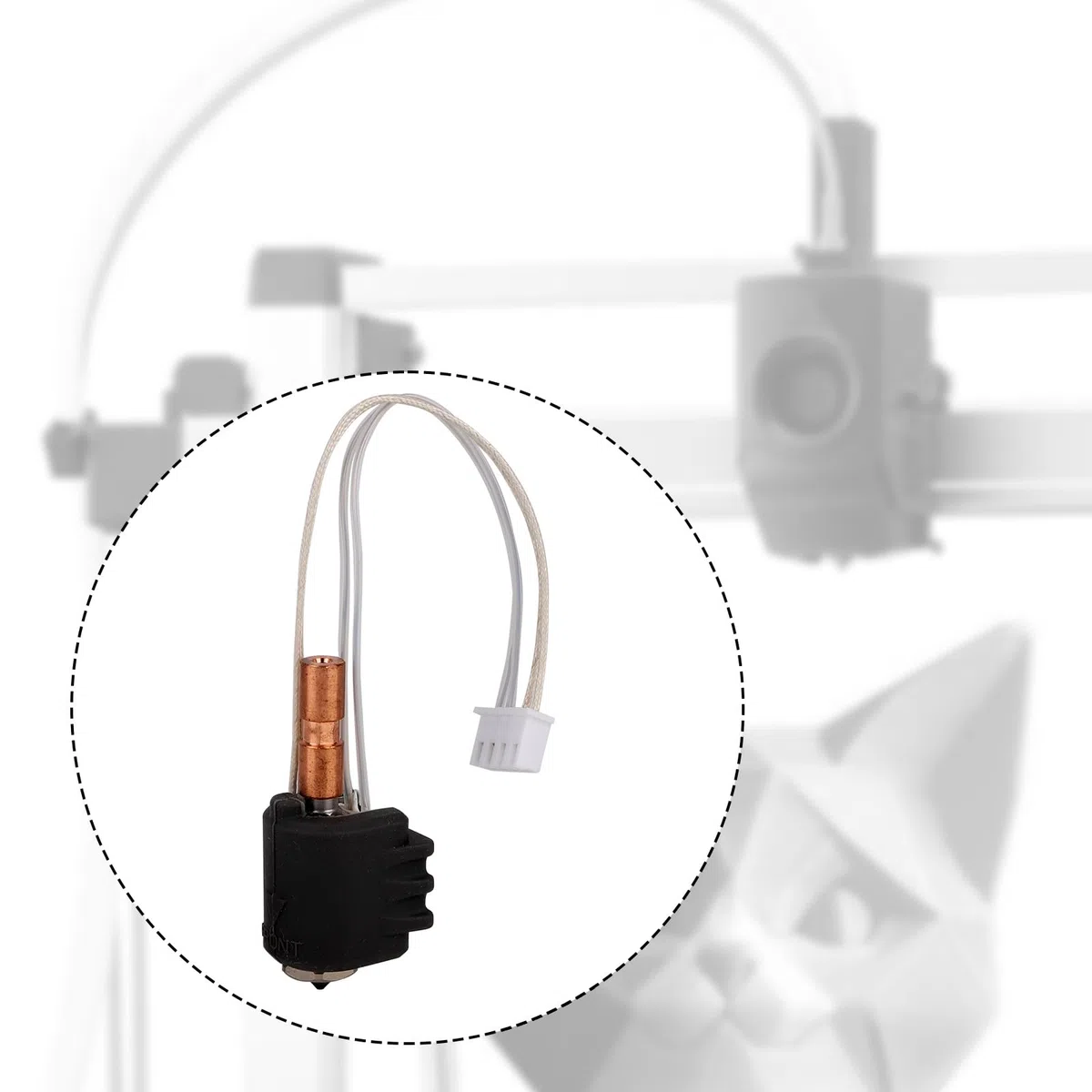 Conjunto de Calentamiento Extremo Caliente y Boquilla Integrada de 0,4 mm para Anycubic Kobra 3 Max y Combo, Reemplazo Cabezal Impresión Alta Velocidad con Boquilla Integrada Alto Flujo