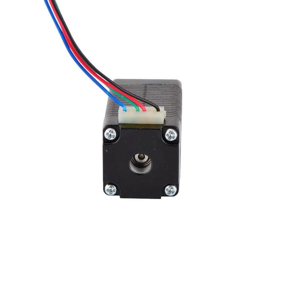 STEPPERONLINE Nema 8 Motor paso a paso Bipolar 1.8 deg 4 Ncm 0.6 A 20 x 20 x 38 mm 4 cables para impresora 3D, máquina CNC
