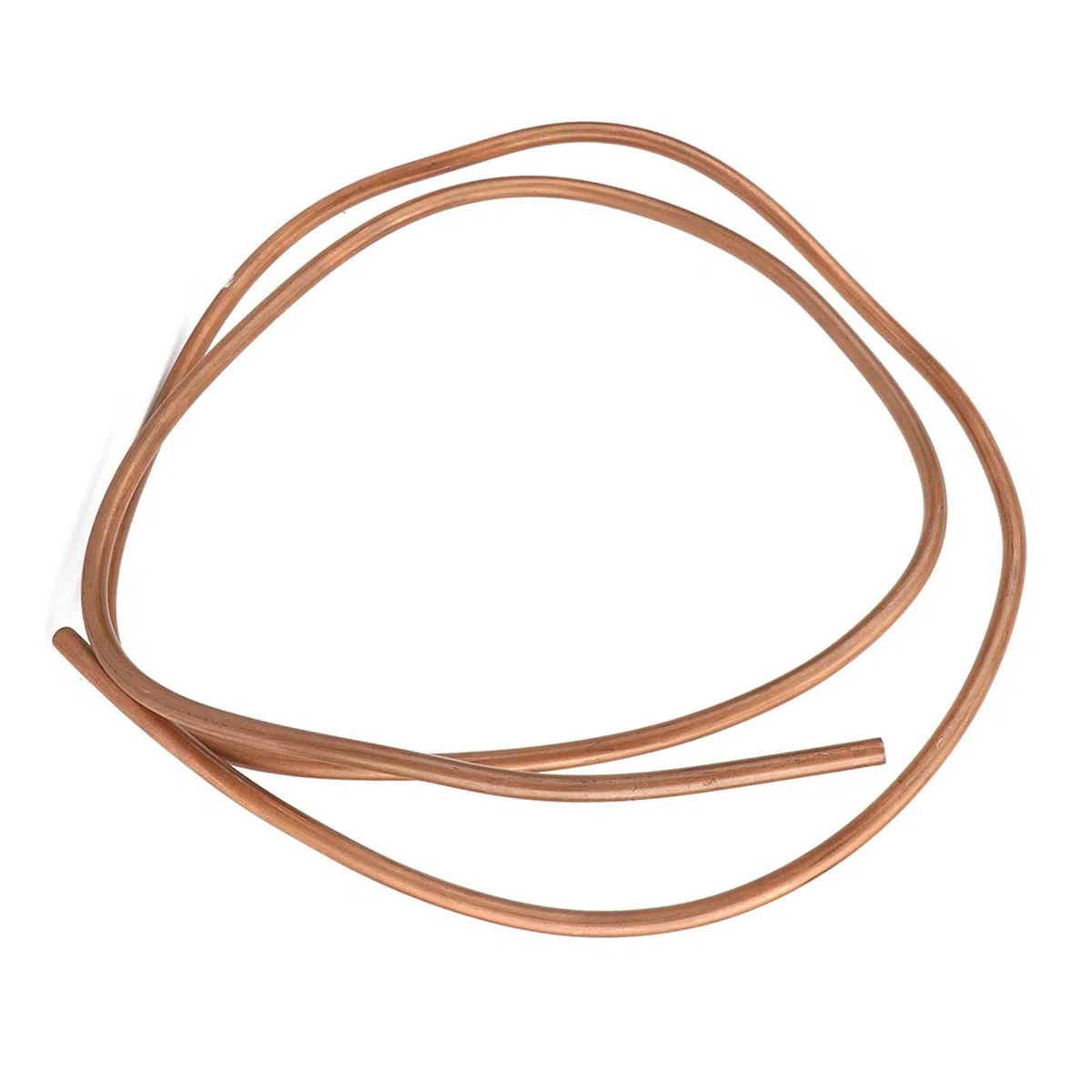 Tubo de Cobre en Espiral, 8mm Diámetro Exterior, 6mm Diámetro Interior, 2 Metros de Longitud, para Aire Acondicionado y Refrigerador