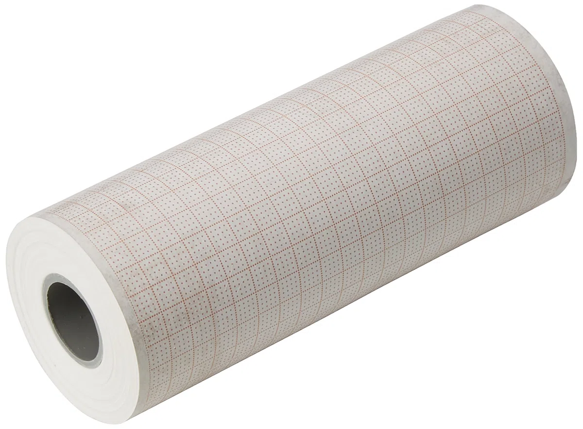 Gima 33100 rollo papel térmico ECG, 106 mm x 20 m, paquete de 10