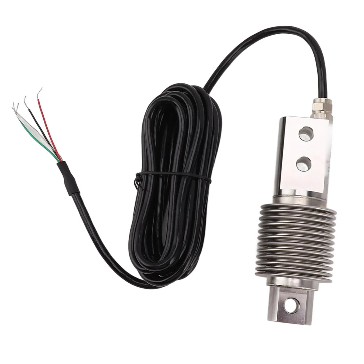 FTVOGUE Célula de Carga de Fuelle, Sensor de Pesaje de Acero Inoxidable, Capacidad de 0-100 Kg, Alta Sensibilidad y Respuesta de 10 KHz para Sistemas de Pesaje