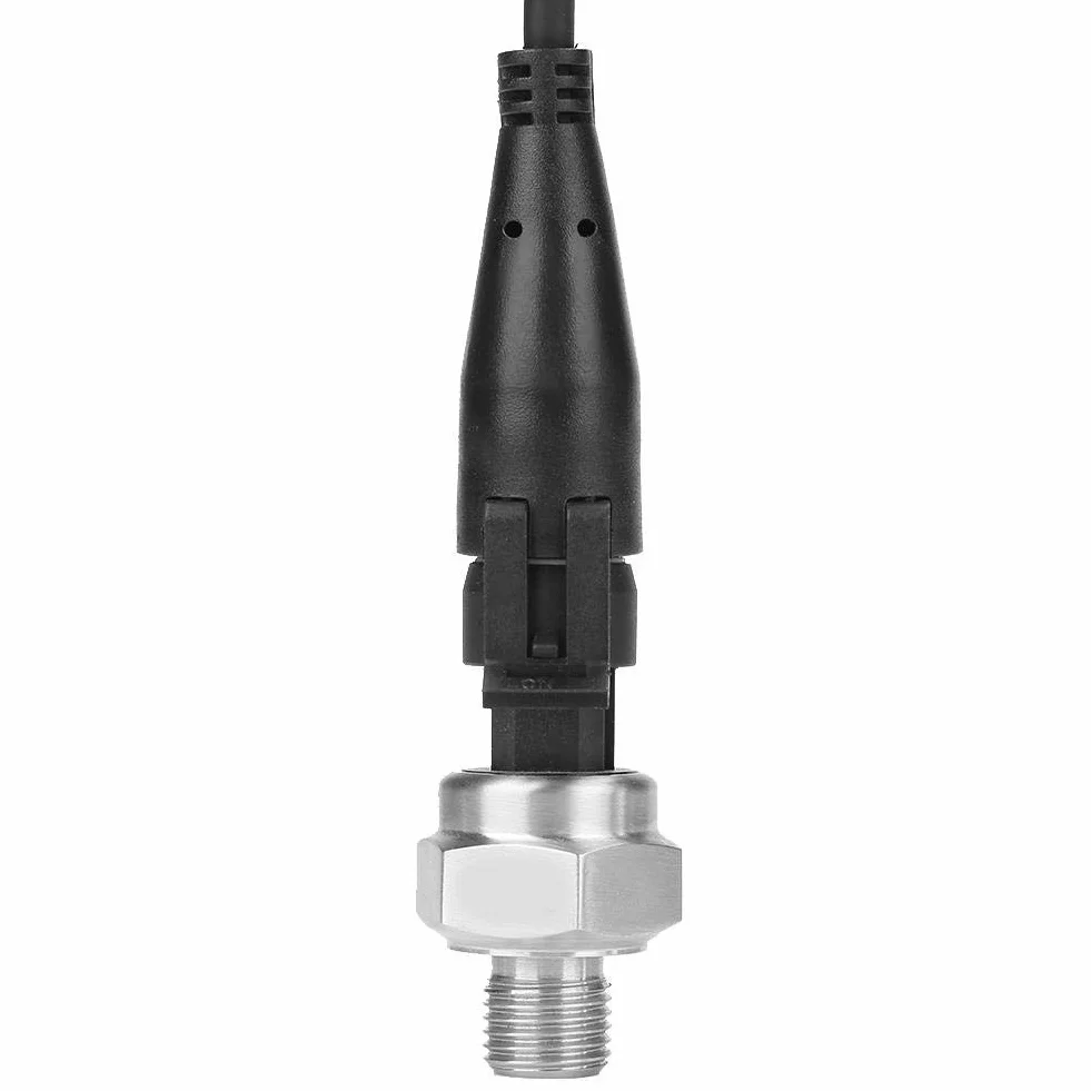 Transductor de Presión G1/4 - Sensor de Entrada 0-150 PSI / 0-10.34 bar - Salida 0.5-4.5V/0-5V - Para Aceite, Combustible, Gas y Agua