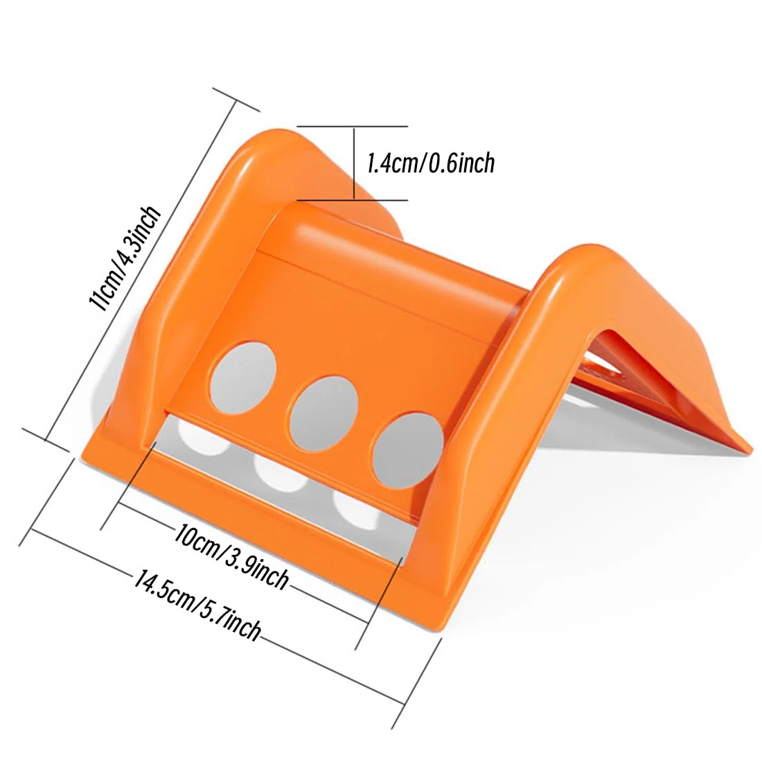 Cantonera Protectora de Esquinas para Carga y Transporte - 10 Piezas (Naranja) - Protector de Bordes de Plástico Resistente para Correas de Sujeción