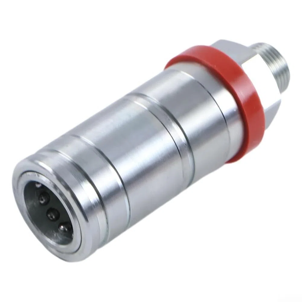 Acopladores hidráulicos de conexión rápida, conector de rosca macho M22x1.5 de 1/2 pulgada, para modelos de tractor 5039D 5045D 5076EL 5400+