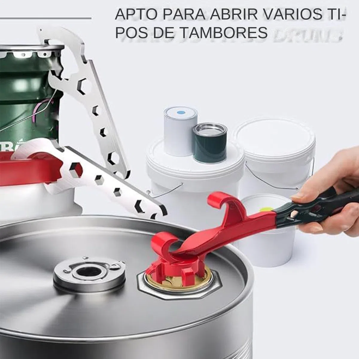 Abrecubos | Llave para Botes de Pintura | Llave Multiusos Para Exteriores Cocina Viajes Industrial