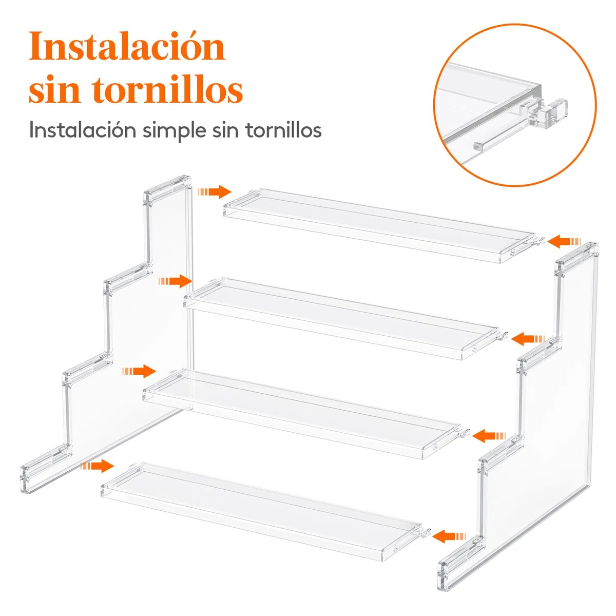 Lifewit Expositor Metacrilato, Soporte para Tartas y Frutas de 4 Niveles, Mesa Dulce Accesorios, Bandejas Catering para Bodas, Fiestas y Cumpleaños, 30 cm, 2 Paquetes