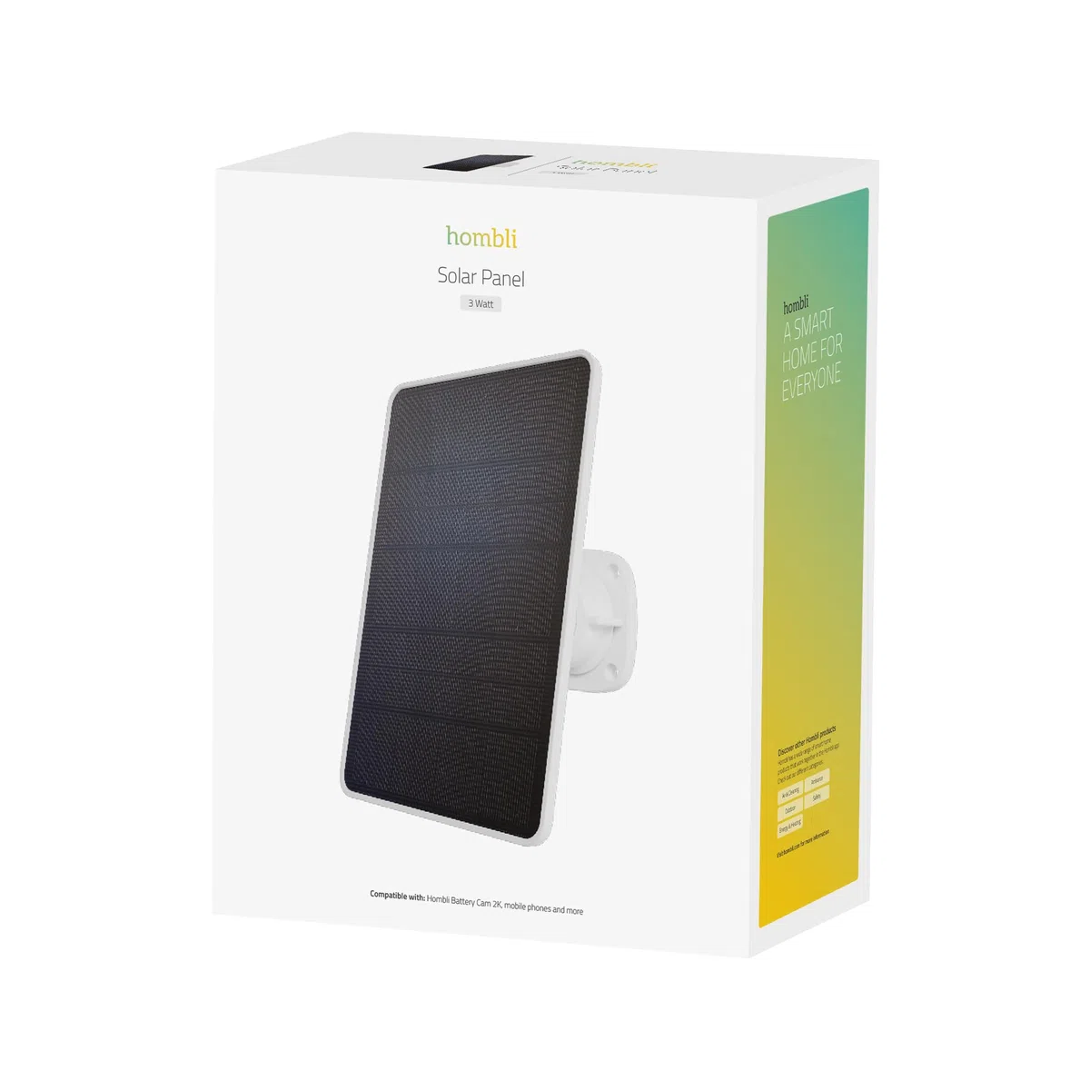 Hombli Panel solar: 3 W