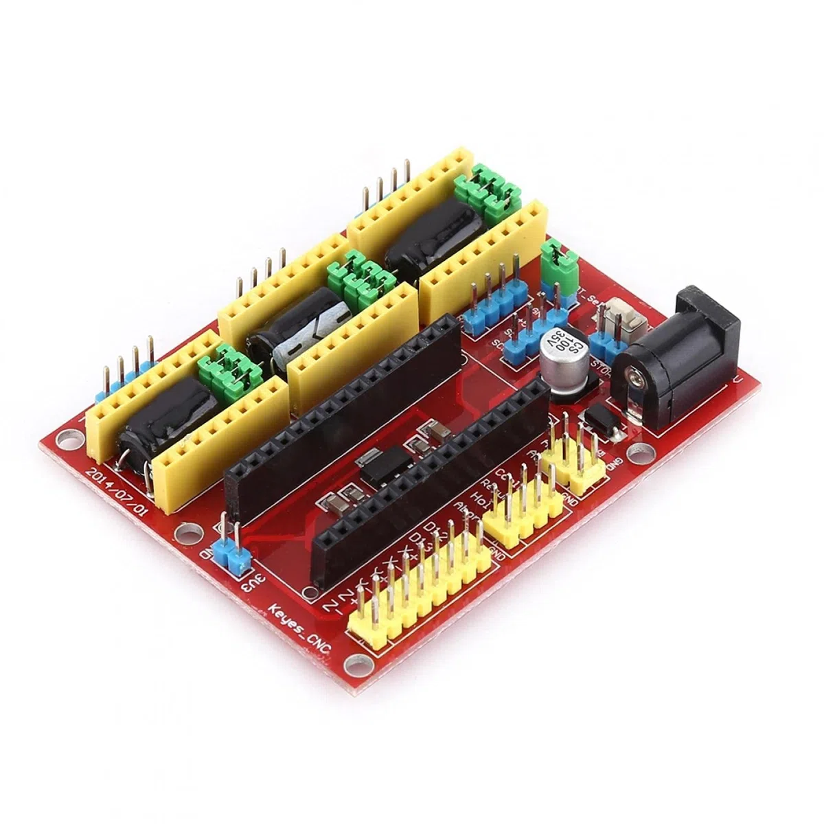 Kit de Impresora 3D Máquina de Grabado CNC Shield A4988 Drive Nano 3.0 Board con Cable USB Kit de Impresora 3D