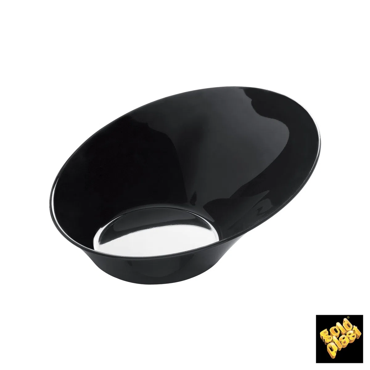 Monouso | 50 Bols de Plástico para Degustaciones, 50ml, Color Negro, Vasitos para Postres, Aperitivos, Catering, Reutilizable, Reciclable.