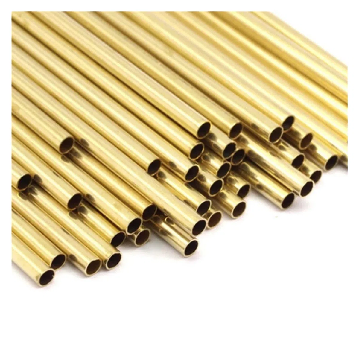 Tubo de latón de 0,3 mm de espesor, diámetro exterior de 1,2-11, tubo de latón de 300 a 500 mm de longitud, tubo recto, tubo de cobre de pared delgada y diámetro pequeño.(300mm,OD 10 x ID 9.4mm)