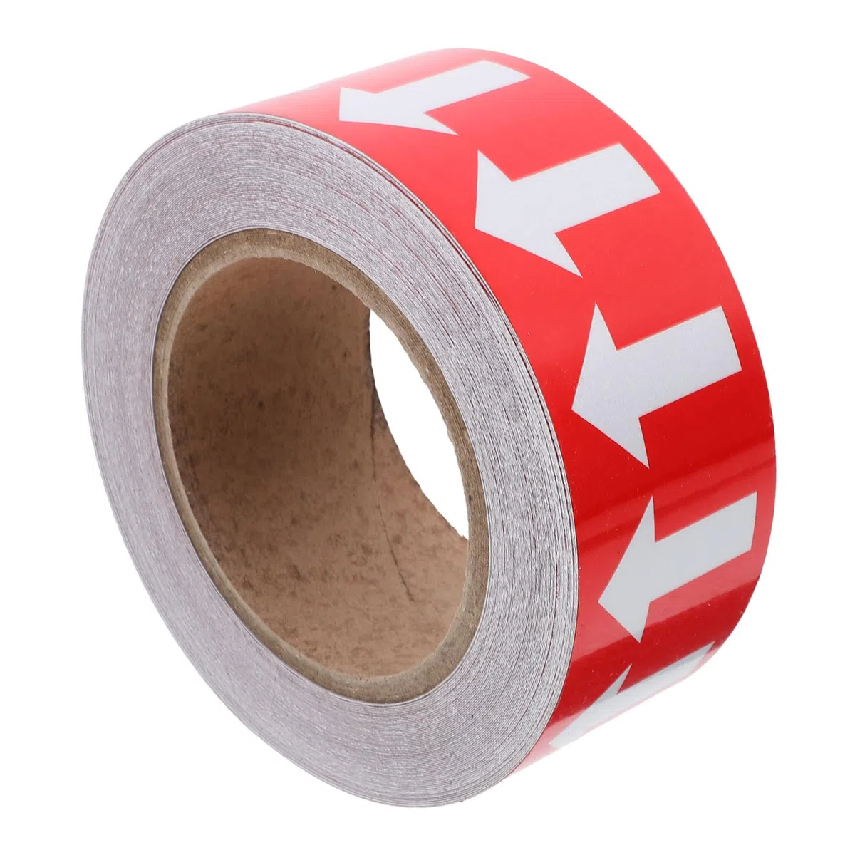 PLAFOPE Pegatinas de Flechas para Indicar Direcciones en Tuberías de Poliestireno Rojo, Adhesivos Prácticos y Portátiles para Diversas Industrias