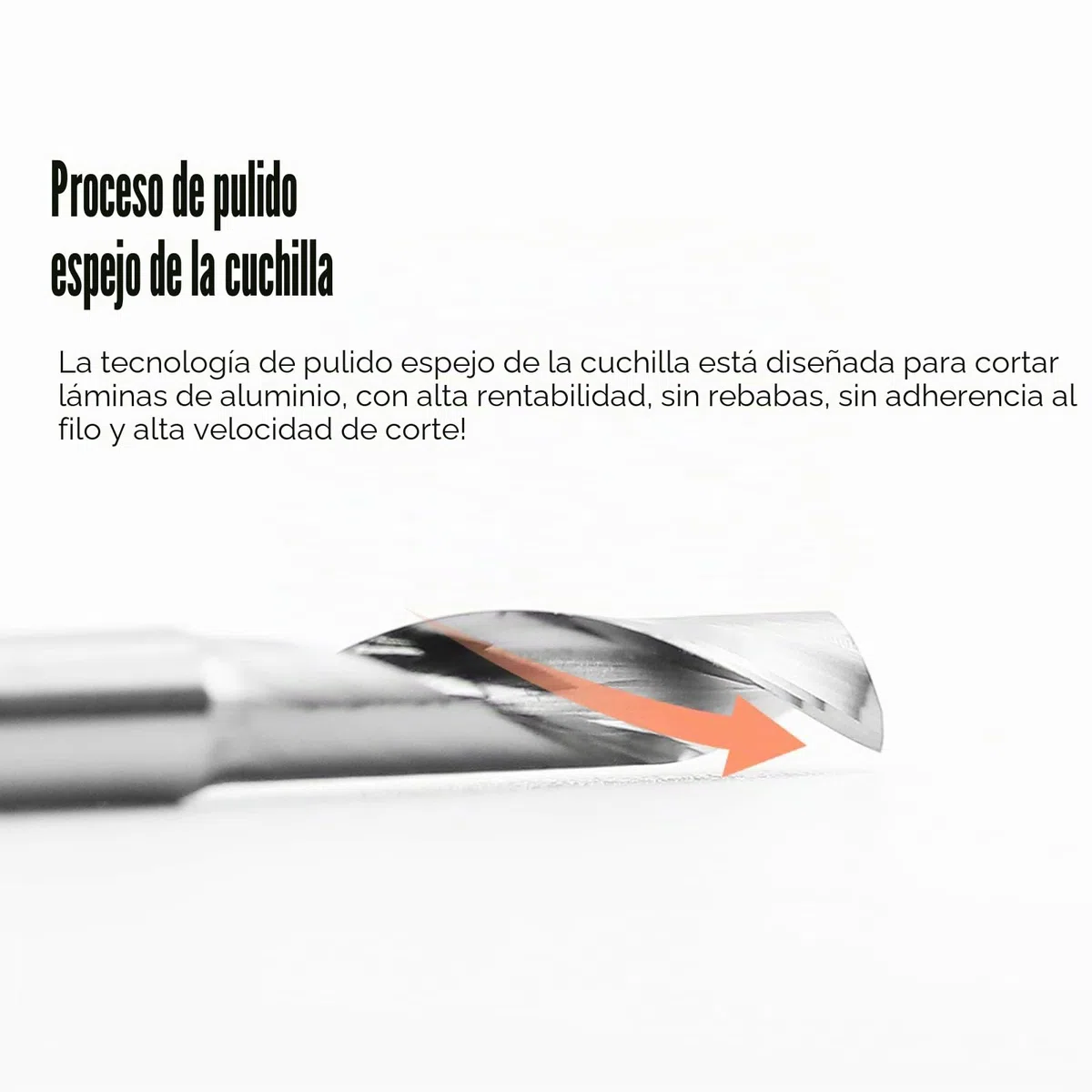 EU_HOZLY - Cortadores de fresado de aluminio para herramientas CNC (5 unidades, 3,175 x 12 mm)