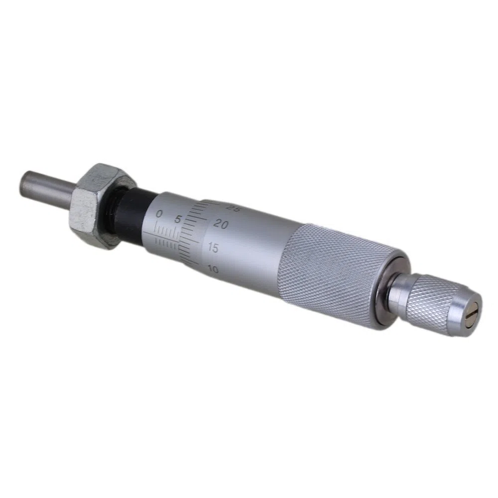 Herramienta de medición de rango 0 – 25 mm precisión 0,01 mm Cabeza Plana tipo de aguja Mini metal precisa Micrómetro Con Tuerca