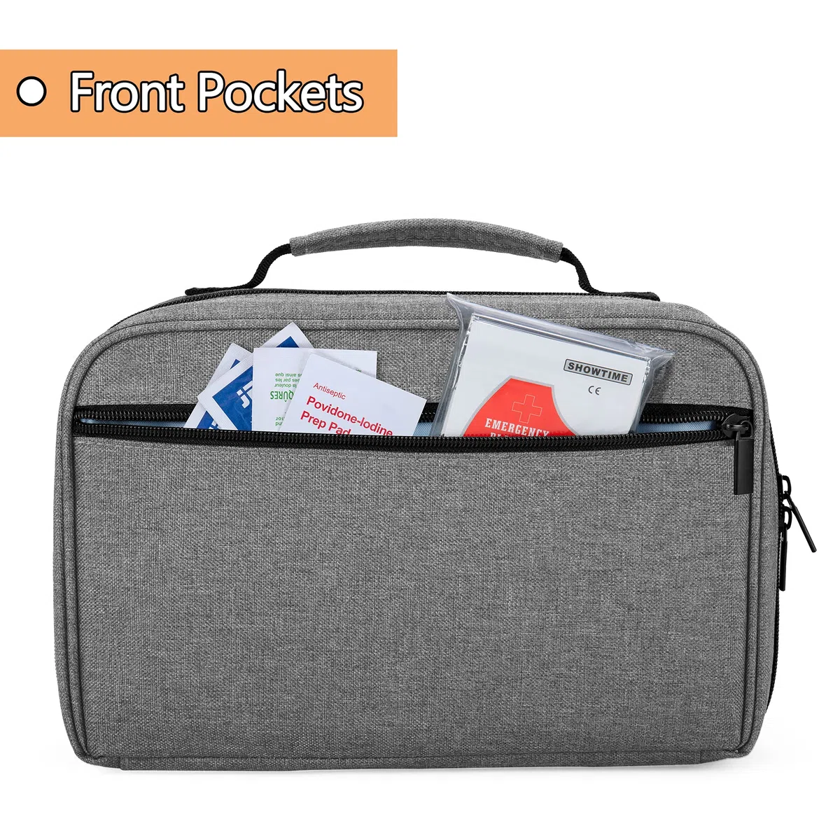 Damero Estuche de Transporte para 2 Estetoscopios, Estuche para Estetoscopio Portátil compatible con el Estetoscopio Littmann/ADC/Omron de 3M y Accesorios de Enfermería, Gris